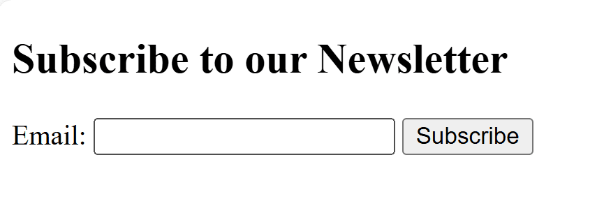 News letter website