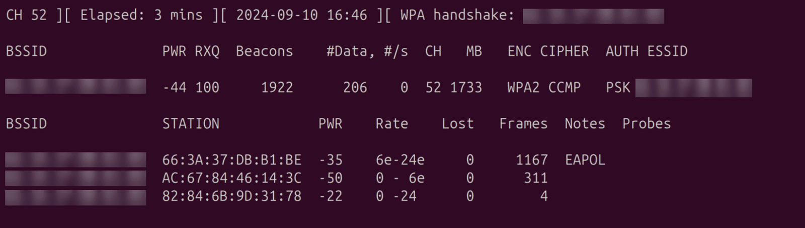 Wifi hacking wpa handshake