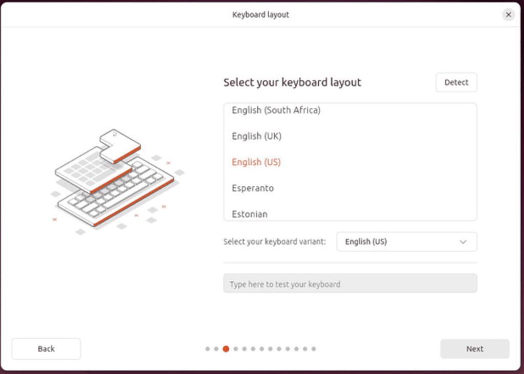 keyboard settings ubuntu