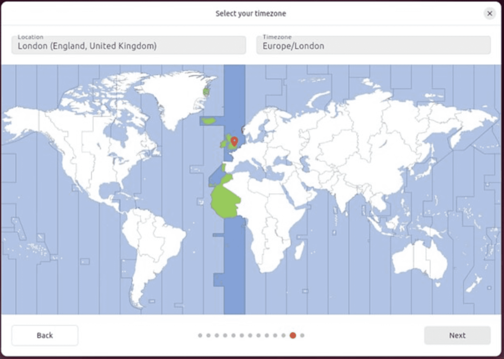 timezone ubuntu