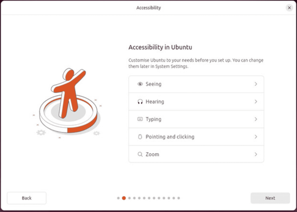 Accessibility ubuntu